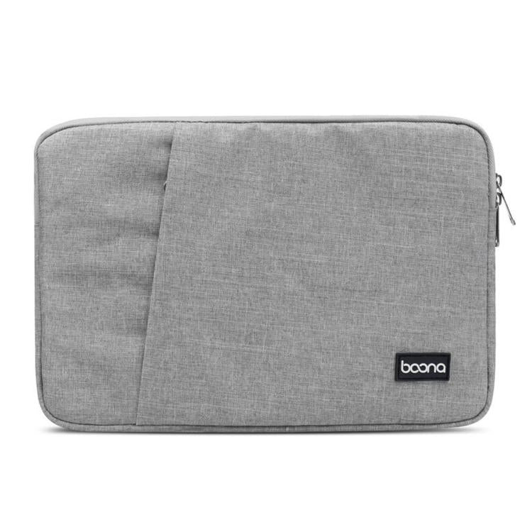 Baona BN-Z002 Custodia per laptop impermeabile, borsa protettiva sottile per notebook, custodia per computer, 11 inch Gray, 11 inch Black, 13 inch Gray, 13 inch Black, 14/15 inch Gray, 14/15 inch Black, 15.6 inch Gray, 15.6 inch Black