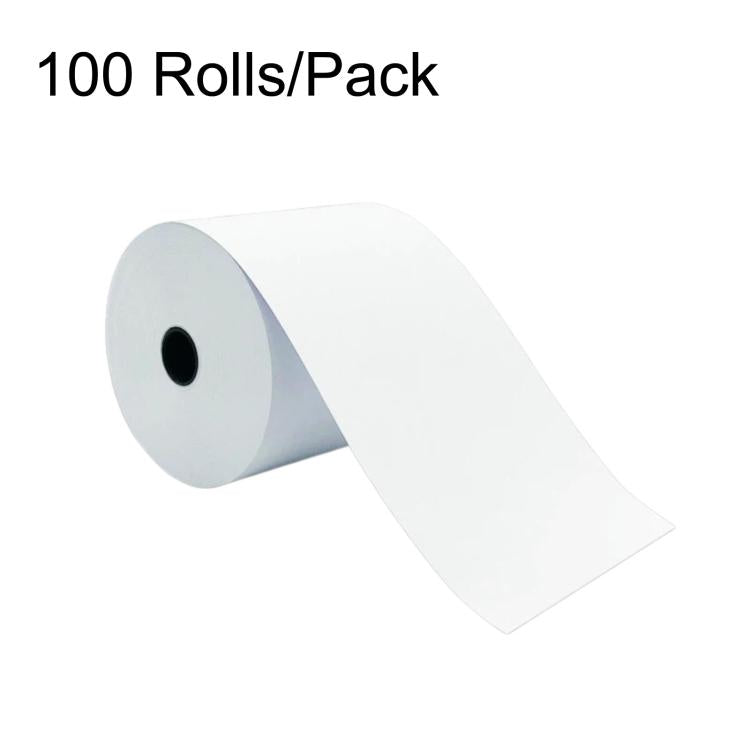 Carta termica con anima in gomma per cucina da asporto, stampa di scontrini, 100 Rolls/Pack 57x50mm, 32 Rolls/Pack 57x50mm, 24 Rolls/Pack 57x50mm, 100 Rolls/Pack 57x40mm, 100 Rolls/Pack 57x30mm, 50 Rolls/Pack 80x50mm, 100 Rolls/Pack 80x50mm