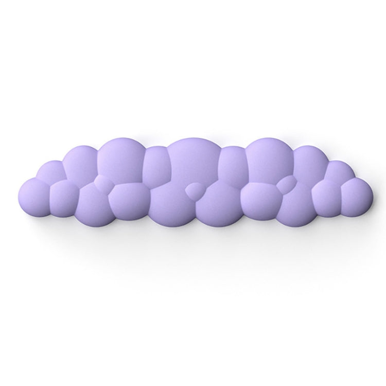 Supporto per tastiera da ufficio in memory foam con poggiapolsi Cloud
