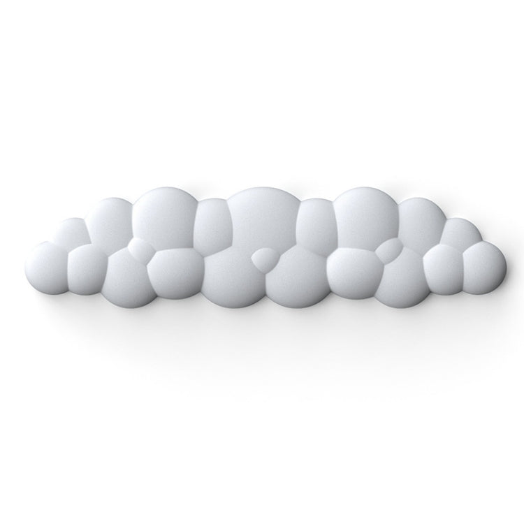 Supporto per tastiera da ufficio in memory foam con poggiapolsi Cloud