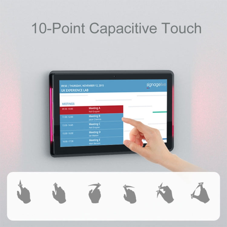 Android 8.1 RK3288 Quad Core Cortex A17 fino a 1,8 GHz, supporto Bluetooth, WiFi, Ethernet e OTG con indicatore luminoso a LED, HSD1562T-B01 2GB+16GB, HSD1562T-B02 2GB+16GB, HSD1562T-W01 2GB+16GB