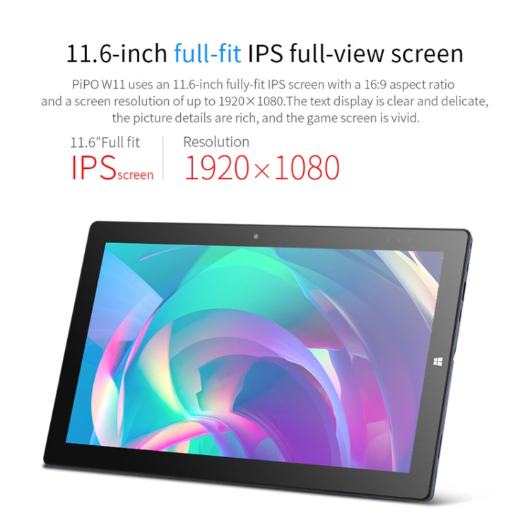 Sistema Windows 10, Intel Gemini Lake N4120 Quad Core fino a 2,6 GHz, con tastiera e penna stilo, supporto Dual Band WiFi e Bluetooth e scheda Micro SD, 8GB+128GB