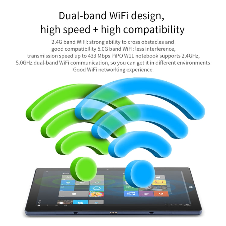 Sistema Windows 10, Intel Gemini Lake N4120 Quad Core fino a 2,6 GHz, con penna stilo tastiera non inclusa, supporto WiFi Dual Band e Bluetooth e scheda Micro SD, 8GB+128GB+128GB Not Keyboard