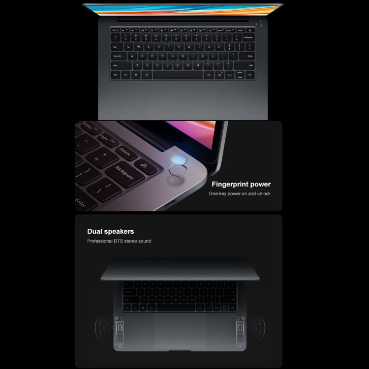 Versione cinese di Windows 10, Intel Core i7-11370H Quad Core fino a 4,8 GHz, supporto Wi-Fi 6 / Bluetooth / sblocco con impronta digitale, Pro X14 16GB+512GB