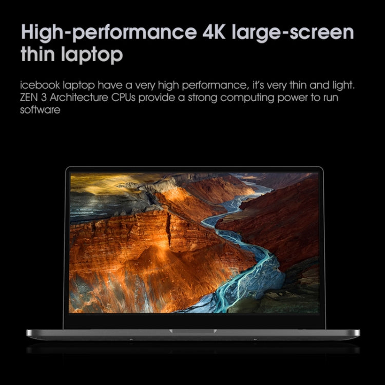 Sblocco dell'impronta digitale, sistema operativo Windows 11 inglese AMD Ryzen 5 4500U Hexa Core, supporto Bluetooth e doppio WiFi, spina americana, R5 4500U 4GB+128GB