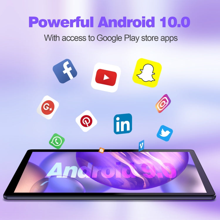 CPU Android 10 SC7731E Quad Core da 1,3 GHz, supporto WiFi/Bluetooth 2,4 G, versione globale con Google Play, spina USA, M10 3G