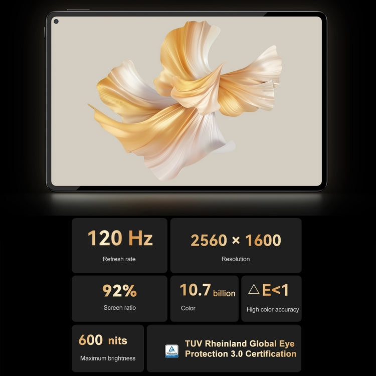 HarmonyOS 3 Qualcomm Snapdragon 888 Octa Core, supporta Dual WiFi / BT / GPS, non supporta Google Play, GOT-W09 12GB+512GB