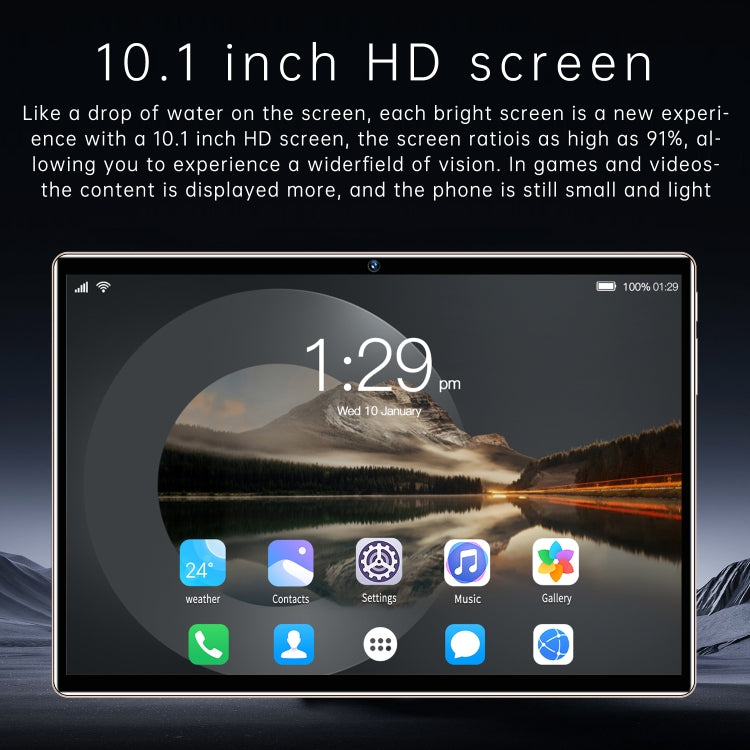 Android 5.1 MT6592 Octa Core, supporto Dual SIM, Wi-Fi, Bluetooth, GPS