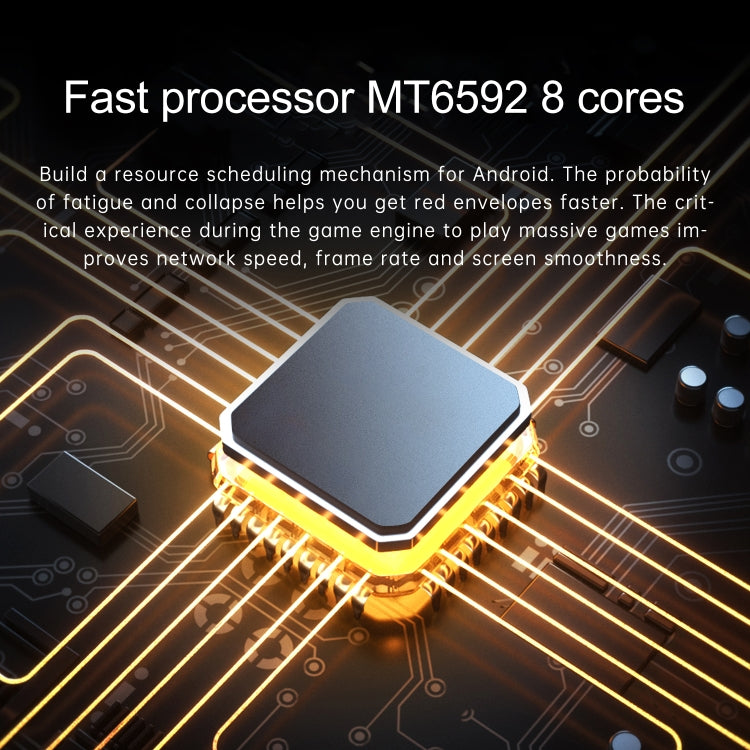 Android 5.1 MT6592 Octa Core, supporto Dual SIM, Wi-Fi, Bluetooth, GPS