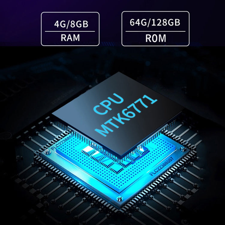 IP68 impermeabile antiurto antipolvere, Android 10.0 MT6771 Octa Core, supporto GPS/WiFi/BT/NFC, spina UK, 8 inch 4GB+64GB