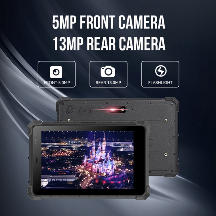 IP68 impermeabile antiurto antipolvere, Android 10.0 MT6771 Octa Core, supporto GPS/WiFi/BT/NFC, spina UK, 8 inch 4GB+64GB