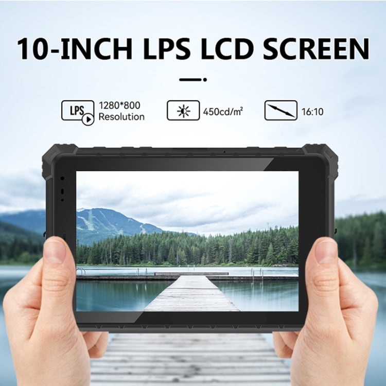 IP68 impermeabile antiurto antipolvere, Android 10.0 MT6771 Octa Core, supporto GPS/WiFi/BT/NFC, spina UK, 10.1 inch 4GB+64GB
