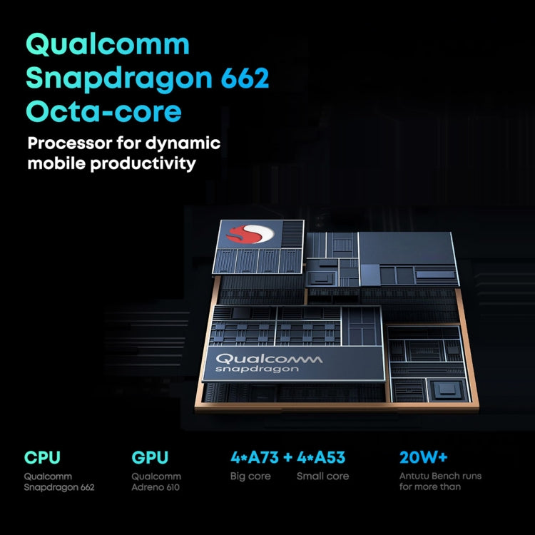 Senza tastiera, Android 11, Qualcomm Snapdragon 662 Octa Core fino a 2,0 GHz, supporto Dual SIM e Bluetooth e WiFi e scheda TF (nero + blu), HiPad Pro 8GB+128GB