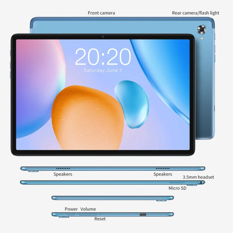 Android 12 MT8183 Octa Core, supporto Dual Band WiFi, Bluetooth e GPS, P30S 4GB+64GB