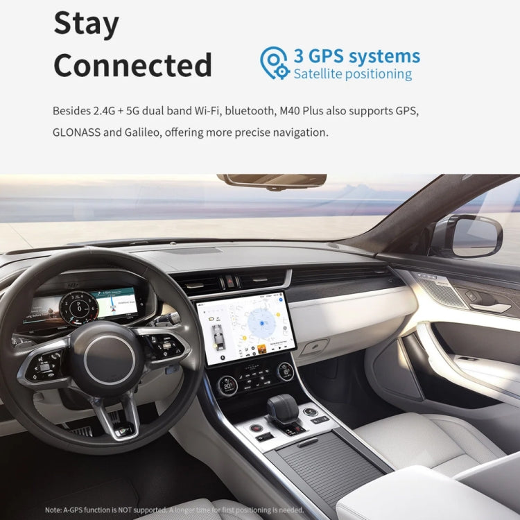 Android 12 MT8183 Octa Core, supporto Dual Band WiFi, Bluetooth e GPS, M40 Plus 8GB+128GB