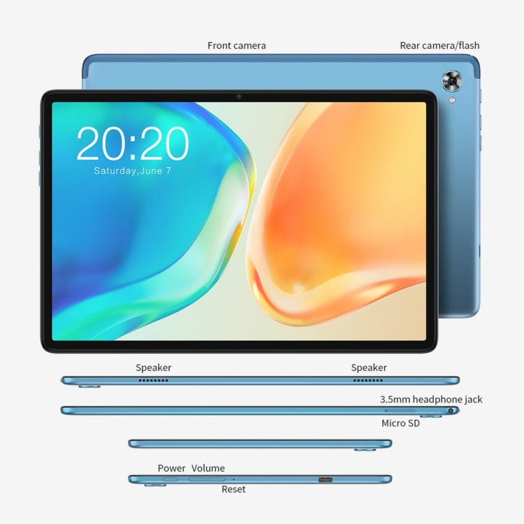 Android 12 MT8183 Octa Core, supporto Dual Band WiFi, Bluetooth e GPS, M40 Plus 8GB+128GB
