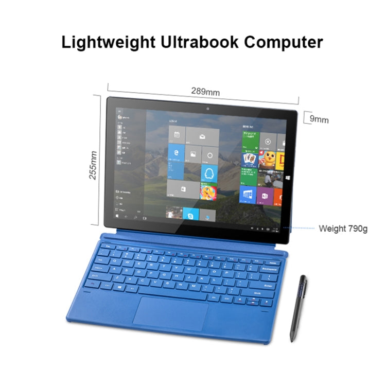 Sistema Windows 10, Qualcomm Snapdragon 850 Octa Core fino a 2,96 GHz, con tastiera e penna stilo, supporto Dual SIM e WiFi dual band, Bluetooth e GPS, spina americana, 8GB+256GB with Keyboard & Stylus Pen