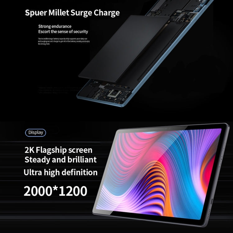 Android 11.0 MKT6762 Octa Core 2.0GHz, doppia SIM, supporto GPS, Wi-Fi, BT, 10.36 inch 6GB+128GB