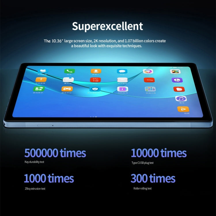 Android 11.0 MKT6762 Octa Core 2.0GHz, doppia SIM, supporto GPS, Wi-Fi, BT, 10.36 inch 6GB+128GB