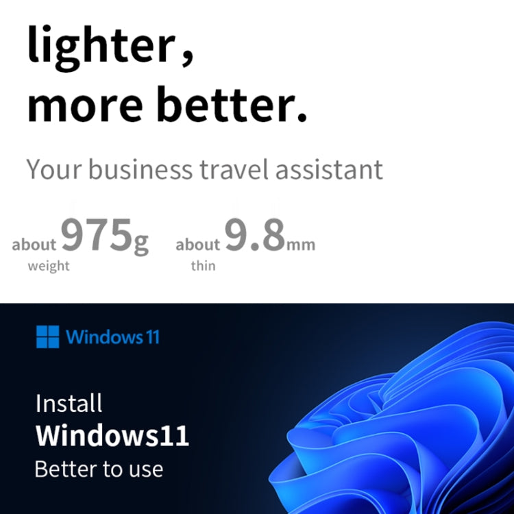 Windows 11 Intel Pentium Gold 8505, Turbo Max 4,4 GHz, con tastiera, supporto Wi-Fi6 e BT, Pentium 8505 8GB+512GB