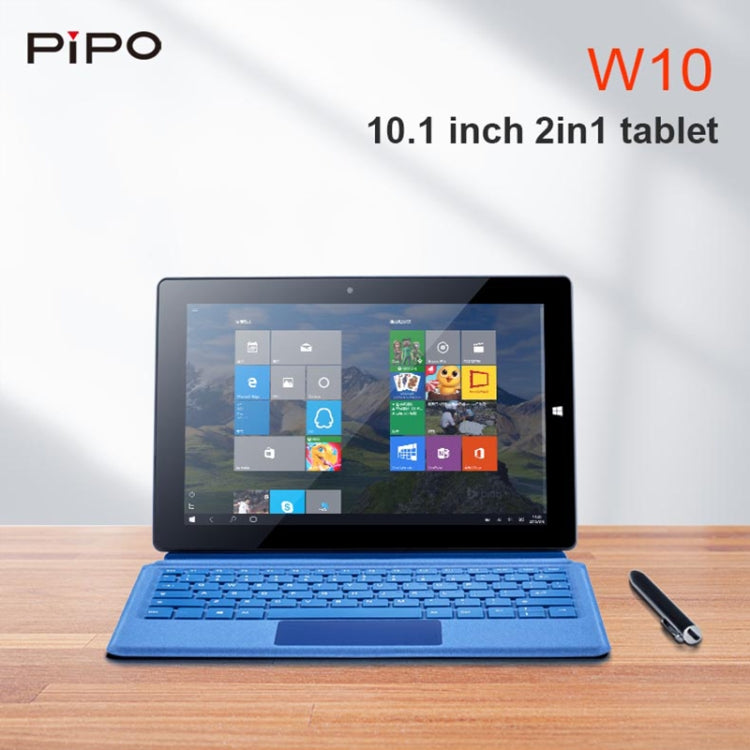 Sistema Windows 10, Intel Gemini Lake N4120 Quad Core fino a 2,6 GHz, con tastiera e penna stilo, supporto Dual Band WiFi e Bluetooth e scheda TF e HDMI, spina americana, PiPO W10 with Keyboard & Stylus Pen