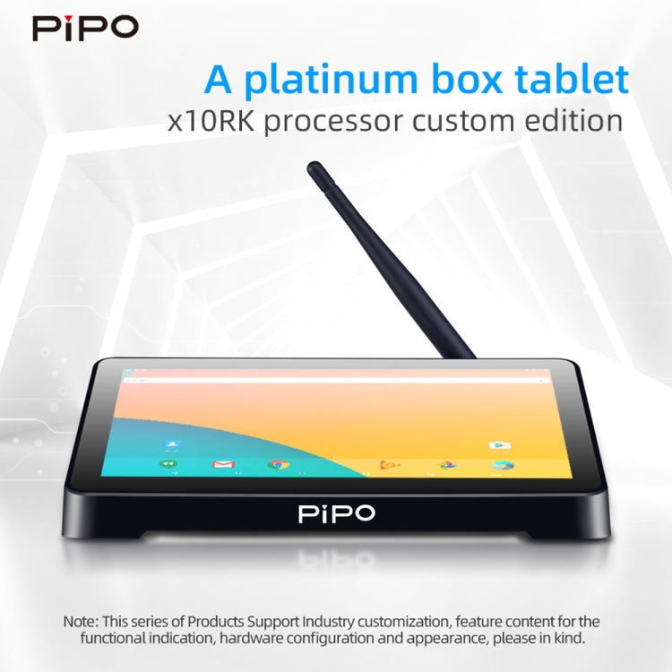 Android 7.1.2 RK3326 Cortex A35 quad-core fino a 1,5 GHz Supporto WiFi e Bluetooth e scheda TF e HDMI e RJ45, spina americana, PiPo X10RK
