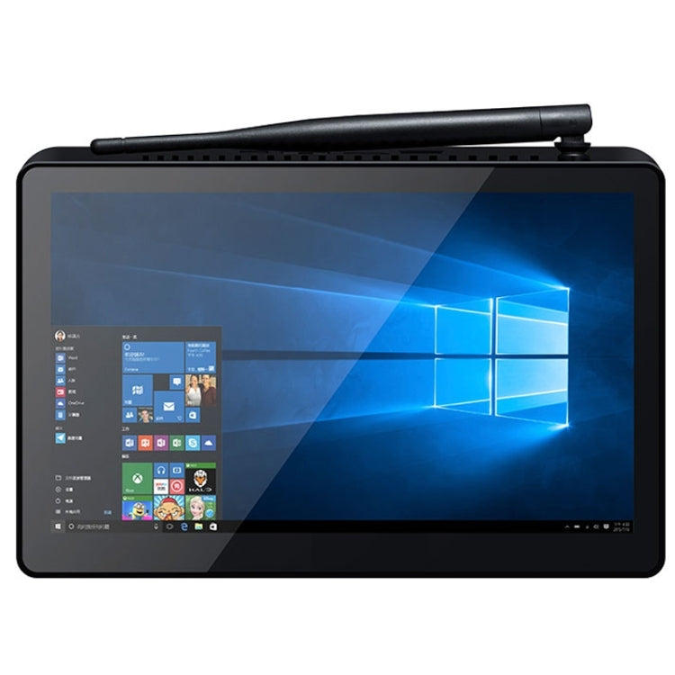 Windows 10 Intel Celeron J4125 Quad Core fino a 2,7 GHz, supporto WiFi e BT e scheda TF e HDMI e RJ45, spina americana, H10PRO 16GB+128GB+256GB