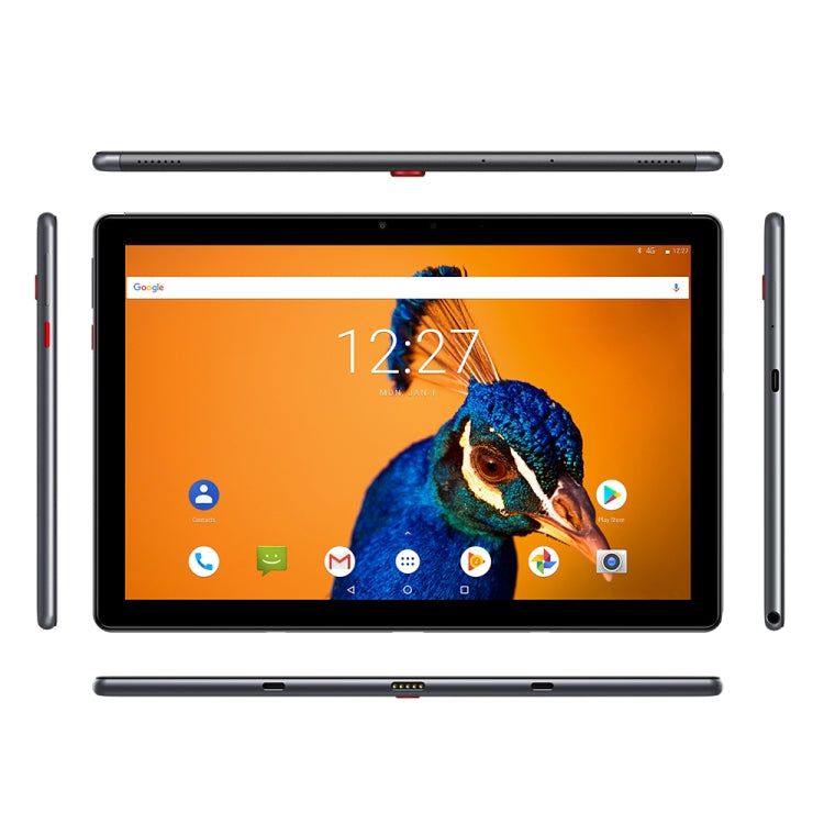 Android 10.0, Helio MT6771V Octa Core fino a 2,0 GHz, supporto Dual SIM e OTG e Bluetooth e WiFi Dual Band, spina europea (nero + grigio), Surpad
