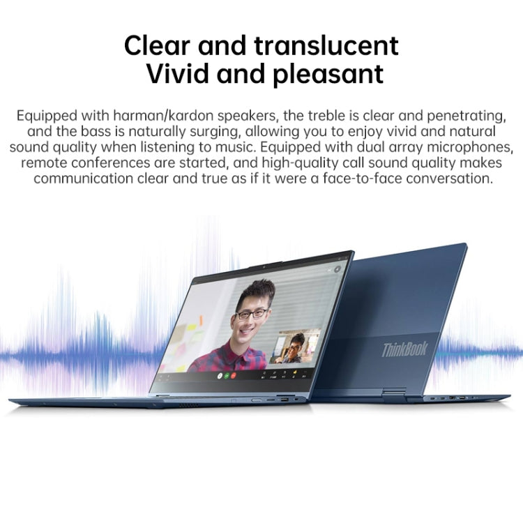 Windows 10 Professional Edition, Intel Core i5-1135G7 Quad Core fino a 4,2 GHz, supporto WiFi 6, Bluetooth e HDMI, spina americana (blu), Yoga 1JCD Core i5