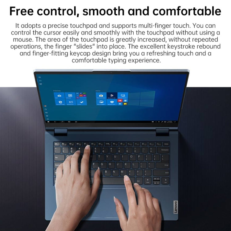 Windows 10 Professional Edition, Intel Core i5-1135G7 Quad Core fino a 4,2 GHz, supporto WiFi 6, Bluetooth e HDMI, spina americana (blu), Yoga 1JCD Core i5
