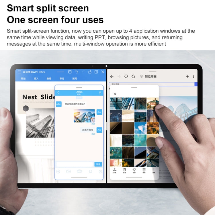 MagicUI 5.0 (Android R) MediaTek 1300T Octa Core, supporta Dual WiFi / Bluetooth / GPS, non supporta Google Play, 8GB+128GB / Blue, 8GB+128GB / Silver