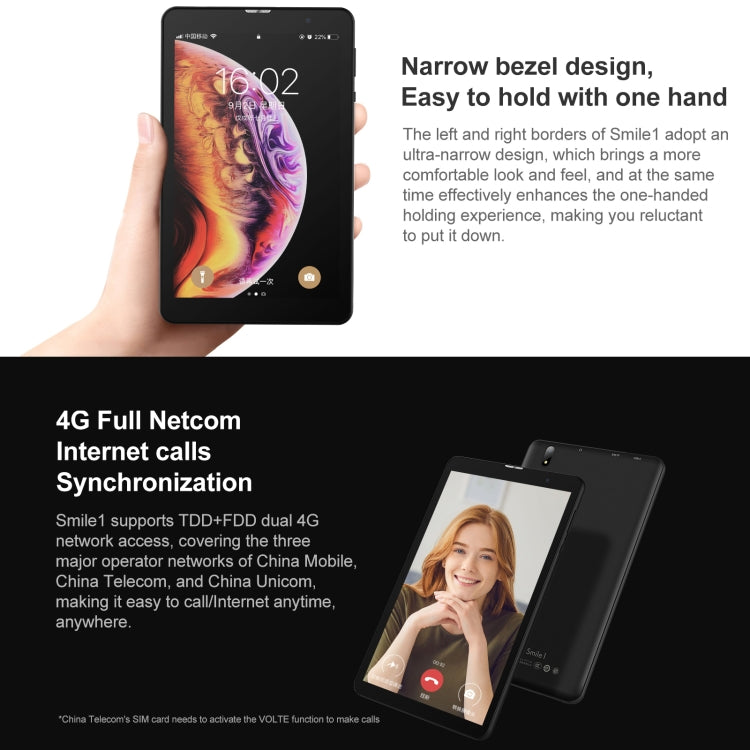 Android 11 Unisoc T310 Quad Core fino a 2,0 GHz, supporto Bluetooth e WiFi e sensore G, GPS e OTG