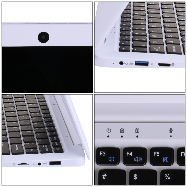 Sistema operativo Windows 10, Intel Celeron N3350 Dual Core CPU 1.1Ghz-2.4Ghz, supporto Bluetooth e WiFi e HDMI, spina europea, N3350 3GB+64GB