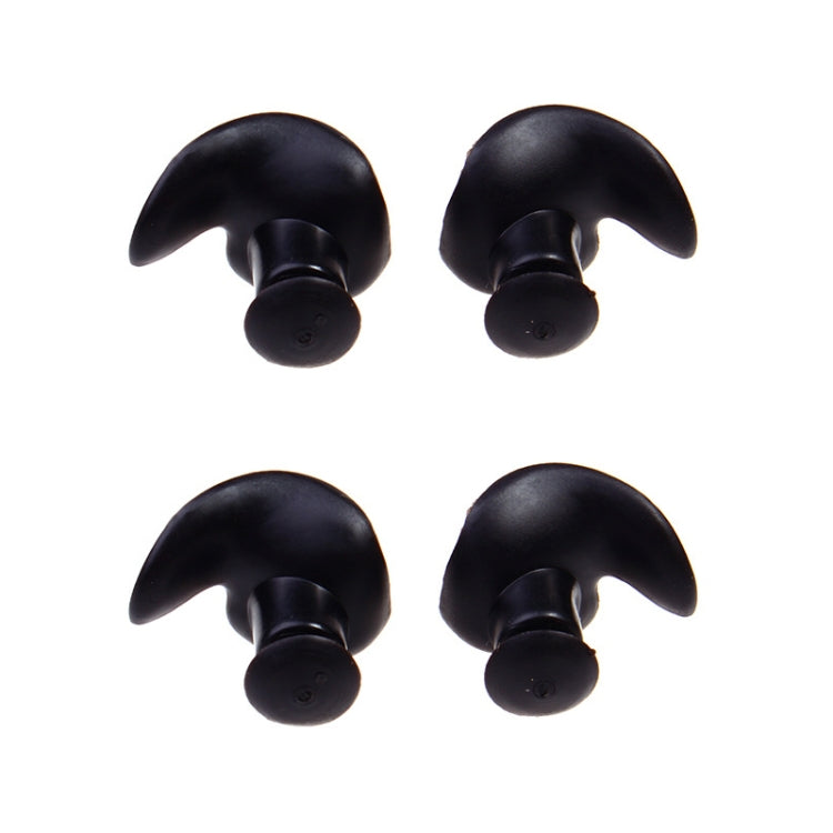 2 paia di tappi per le orecchie morbidi Tappi per le orecchie impermeabili in silicone ambientale Tappi per le orecchie a prova di polvere Immersioni Sport acquatici Accessori per il nuoto, Soft Ear Plugs(Yellow), Soft Ear Plugs(Blue)
