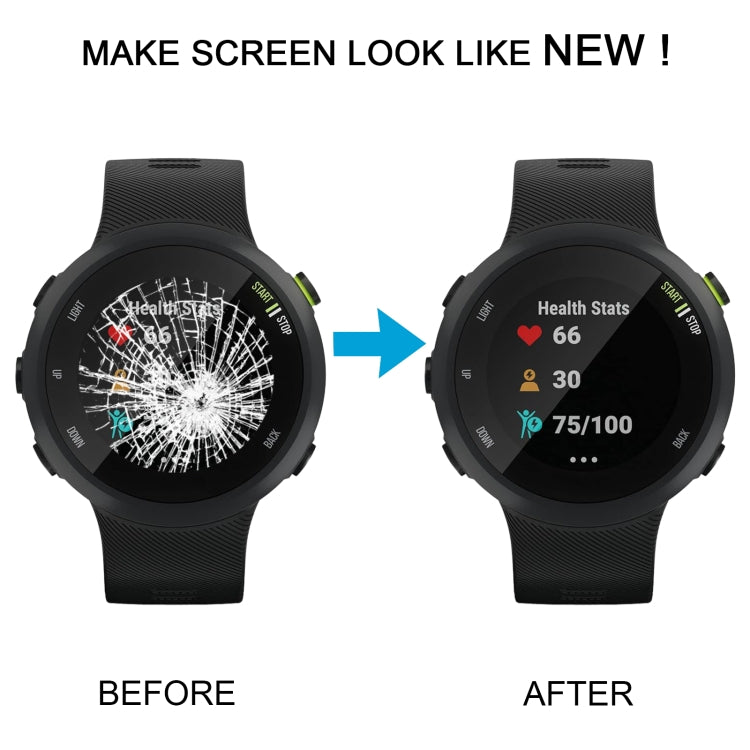 Per Garmin Forerunner 45 Schermo LCD originale con digitalizzatore assemblaggio completo, For Garmin Forerunner 45(Original)