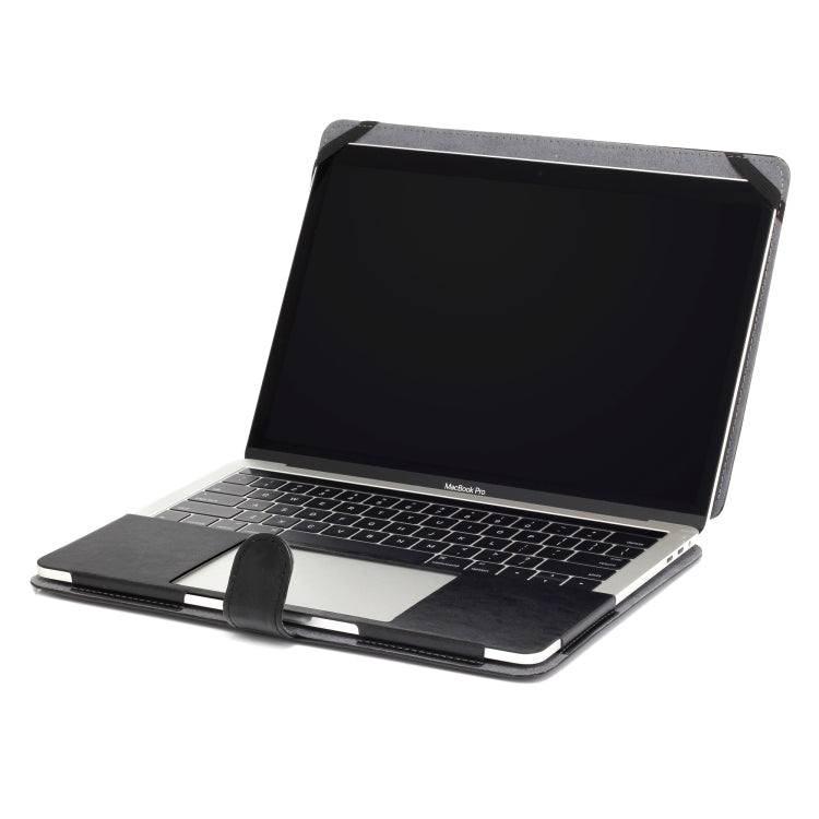 Custodia in PU con vibrazione orizzontale in pelle Crazy Horse Texture per MacBook Pro 13,3 pollici A1989 (2018), MacBook Pro 13.3 inch A1989 (2018)