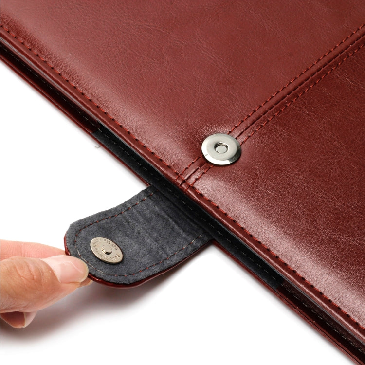 Custodia in PU con vibrazione orizzontale in pelle Crazy Horse Texture per MacBook Pro 13,3 pollici A1989 (2018), MacBook Pro 13.3 inch A1989 (2018)