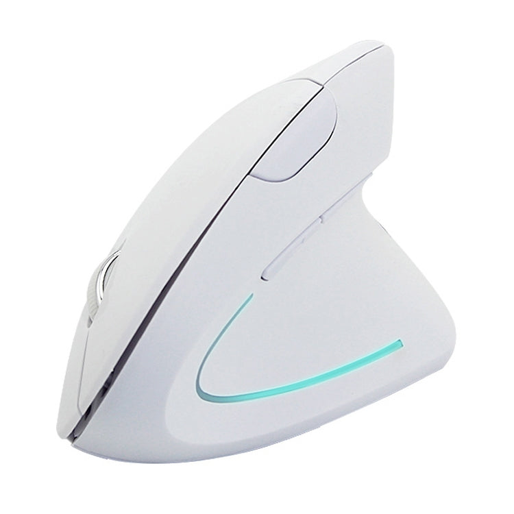 Versione a batteria Mouse wireless Mouse ottico verticale da 2,4 GHz, Battery Version (Black), Battery Version (White)