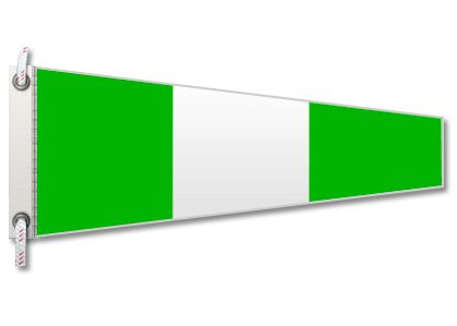 Pennello Segnalazione Nautica "Dritta" 50x170 cm