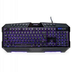 Tastiera Gaming multimediale 10 tasti con 7 retroilluminazioni LED CMKG-402