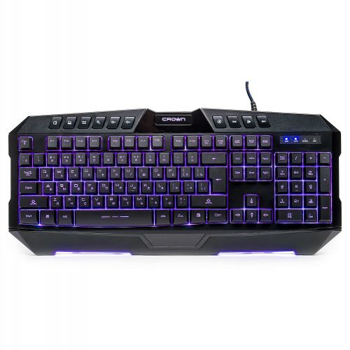 Tastiera Gaming multimediale 10 tasti con 7 retroilluminazioni LED CMKG-402