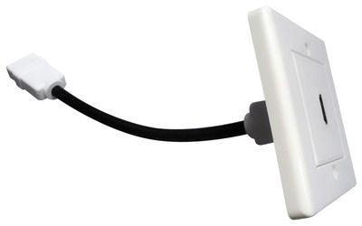 Placca 503 da Muro con Cavo HDMI