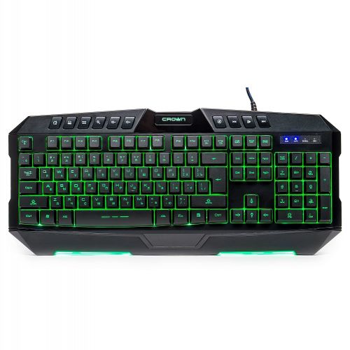Tastiera Gaming multimediale 10 tasti con 7 retroilluminazioni LED CMKG-402