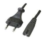 Cavo di alimentazione 2 poli 1m Spina Euro - IEC-320-C7 CA480