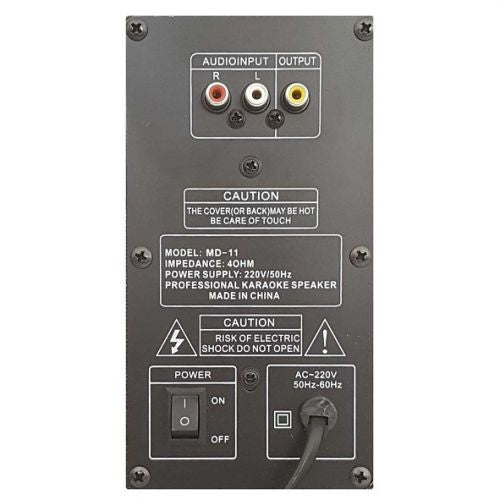 Coppia Casse attive BLUETOOTH + LED + USB-SD
