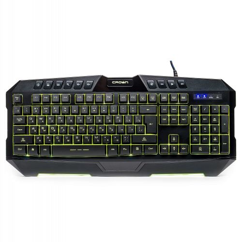 Tastiera Gaming multimediale 10 tasti con 7 retroilluminazioni LED CMKG-402