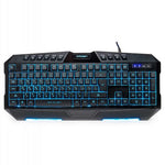 Tastiera Gaming multimediale 10 tasti con 7 retroilluminazioni LED CMKG-402