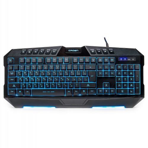 Tastiera Gaming multimediale 10 tasti con 7 retroilluminazioni LED CMKG-402