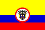 Bandiera Nazionale e della Marina Colombia 200x300 cm