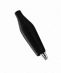 Pinza a coccodrillo nera - piccola